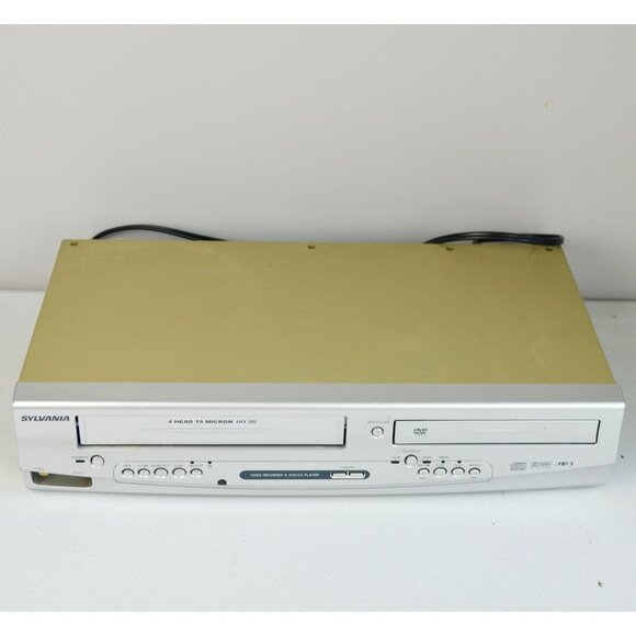 Sylvania DVC845E Combo DVD VHS Player For Parts Untested - Picture 1 of 9